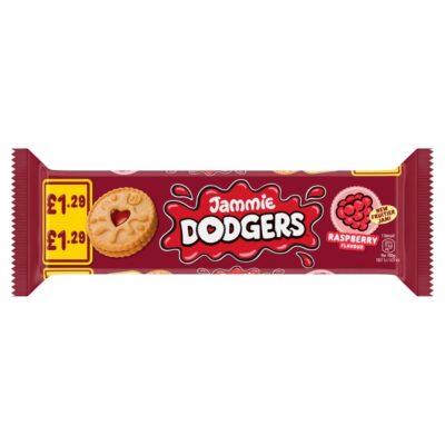 Jammie Dodgers Jumbo Raspberry Flav  140G