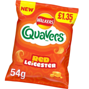 Walkers Quavers 54g Red Leicester 