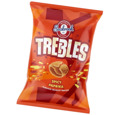 Trebles Crisps 60G Spicy Paprika