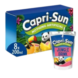 Capri-Sun Juice Drink 8 ×200ML Jungle Drink