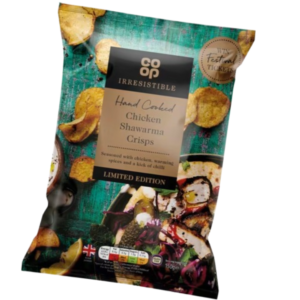 Co-Op Irresistible Crisps 150G Chicken Shawarma