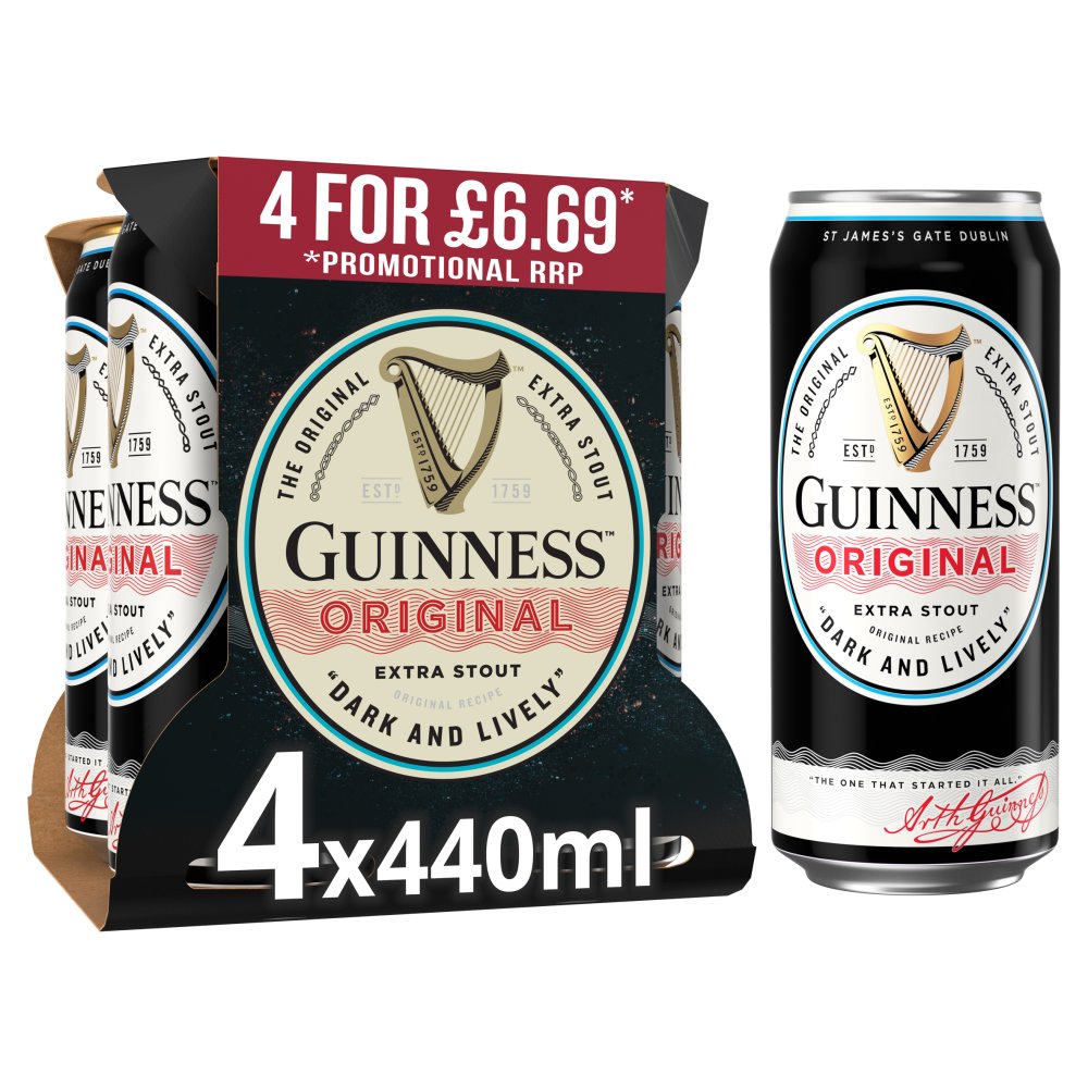 GUINNESS ORIGINAL 4X440ML