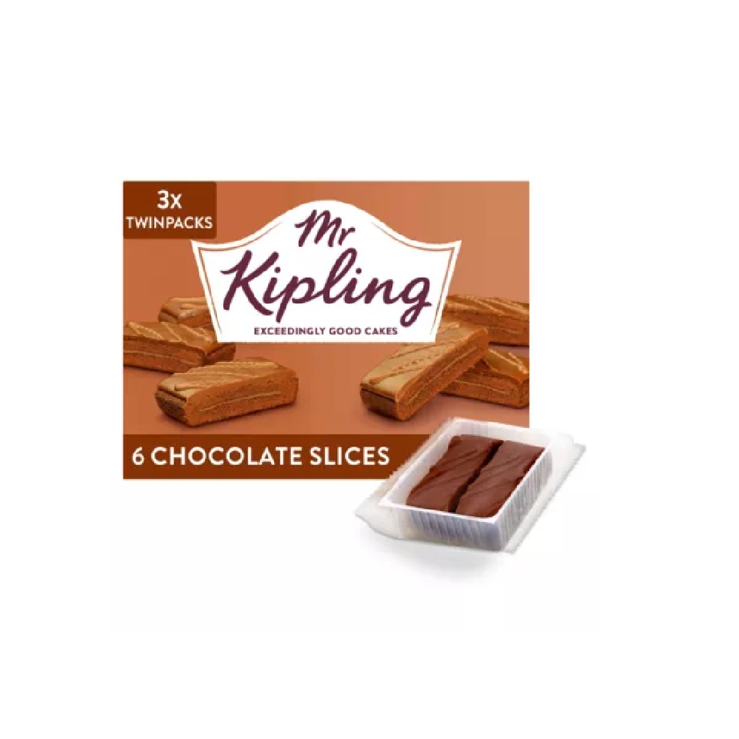 MR KIPLING 6 CHOCOLATE SLICES