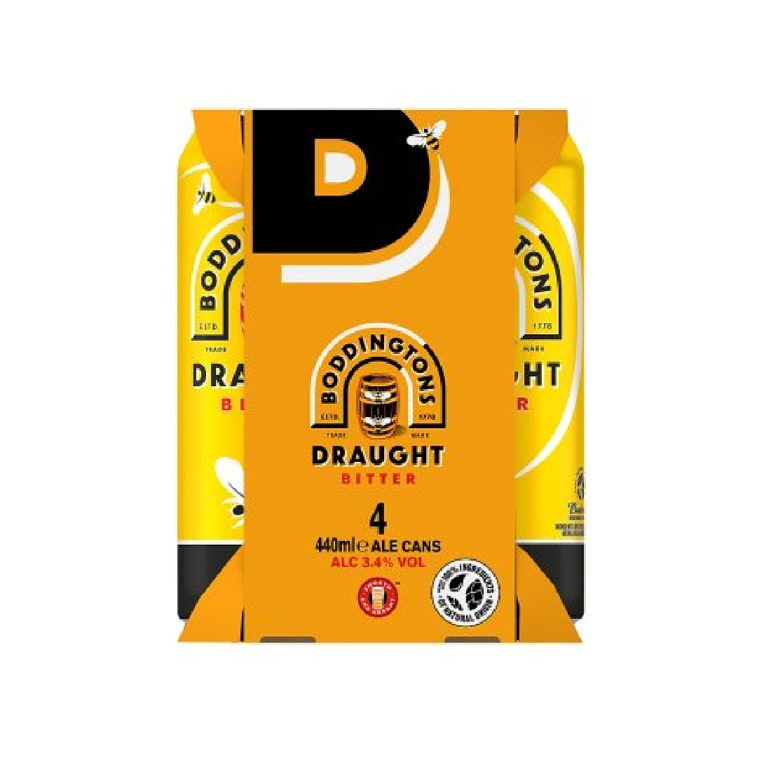 BODDINGTONS 440ML DRAUGHT BITTER