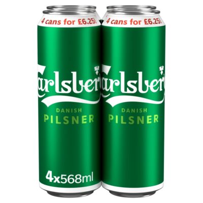 Carlsberg Pilsner 568mlx4