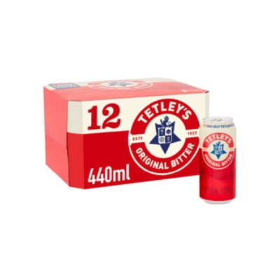 TETLEY ORIGINAL BITTER 12X440ML