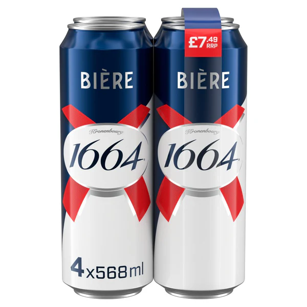 KRONENBERG 568ML X 4 PMP (6'S)