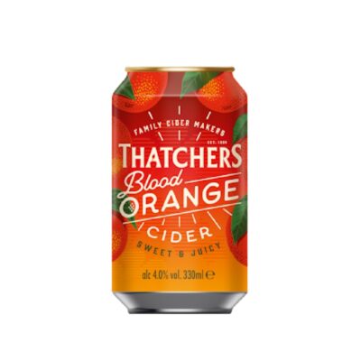 THATCHERS BLOOD ORANGE 10X330ML