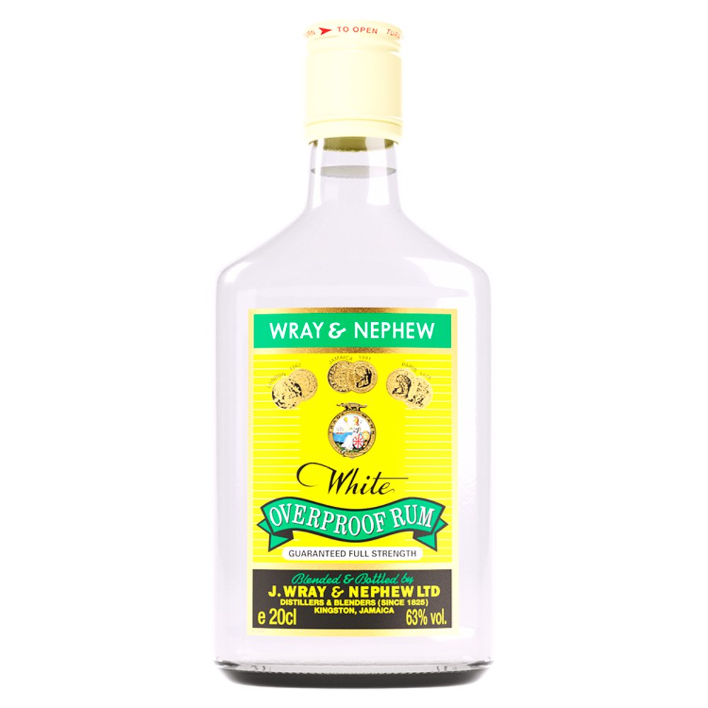 WRAY & NEPHEW OVERPROOF RUM 20CL