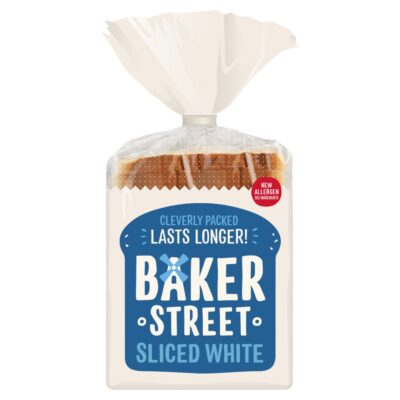 BS White Sliced Loaf Bread 550G