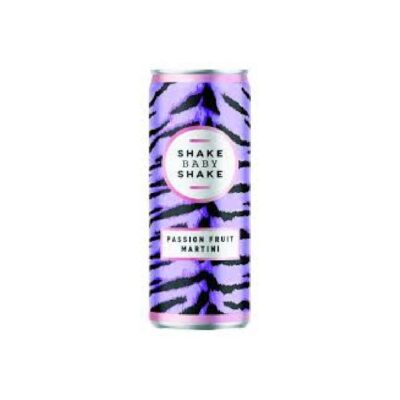 SHAKE BABY SHAKE PASSION FRUIT MARTINI 250ML