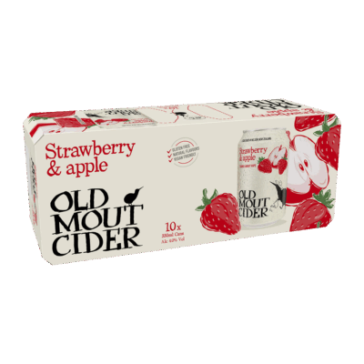 OLD MOUT 330ML X 10 STRAWBERRY & APPLE