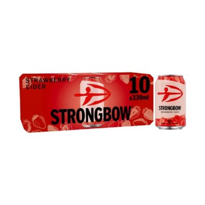 STRONGBOW 330 X 10 STRAWBERRY CIDERSSZ