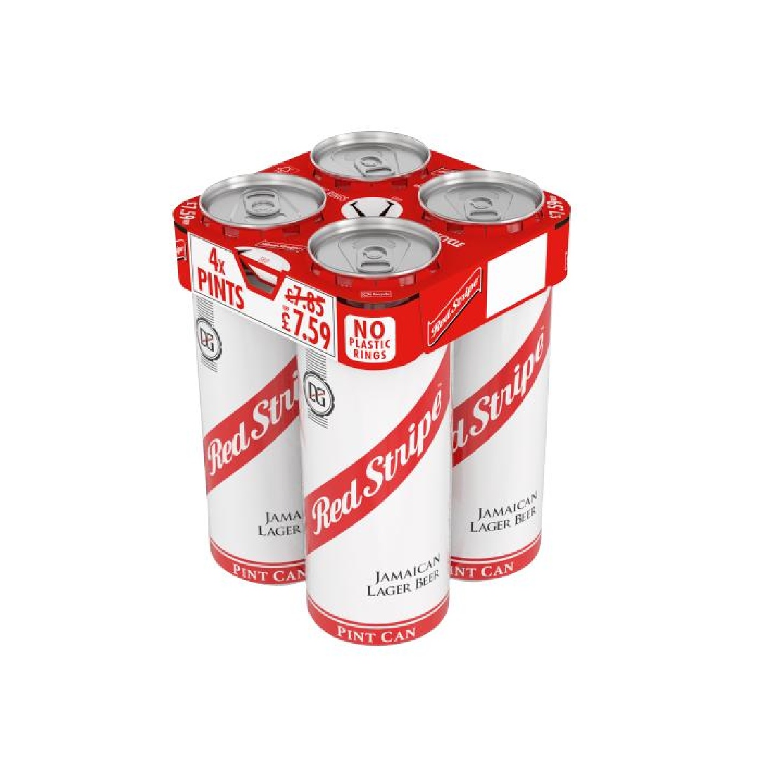 RED STRIPE PM759 4 X 568ML