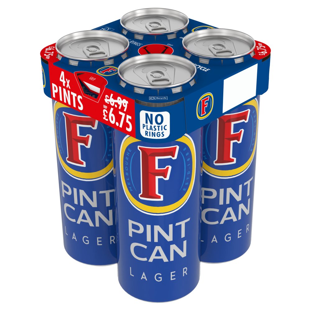FOSTERS 4X568ML PMP
