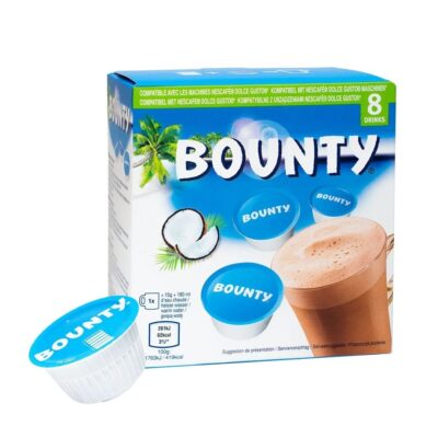 Bounty Hot Chocolate Pods 8X15g 120G