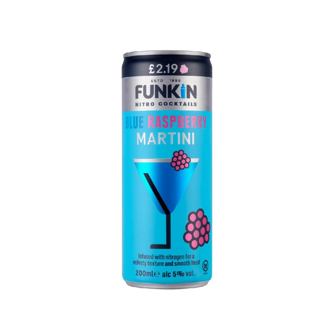 FUNKIN 200ML BLUE RASPBERRY PMP