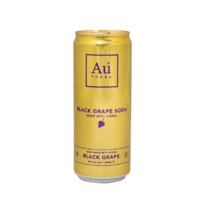 AU VODKA 330ML BLACK GRAPE