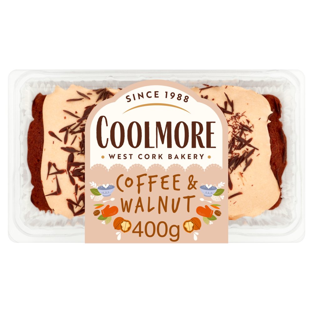 COOLMORE CAKE 400G COFFEE & WALNUT (6'S)