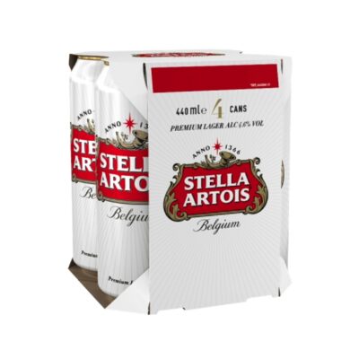 STELLA ARTOIS 4X440ML  PMP