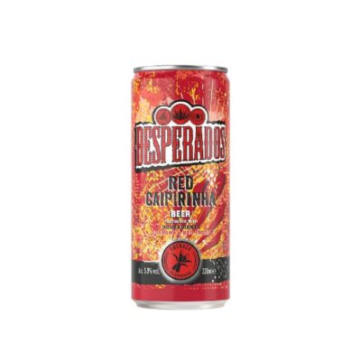 DESPERADOS RED CAIPIRINHA GUARANA & RED FRUIT  330ML