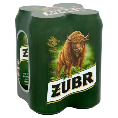 ZUBR  CAN ( 4 X 6 ) 500ML