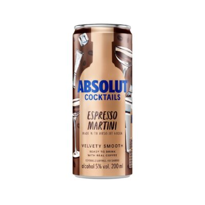 ABSOLUT 200ML ESPRESSO MARTINI