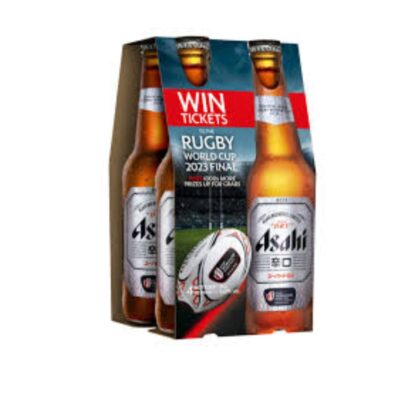 SUPER DRY ASAHI 4 X 330ML