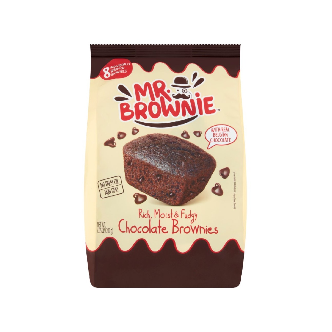Mr. Brownie Chocolate Brownies 200G