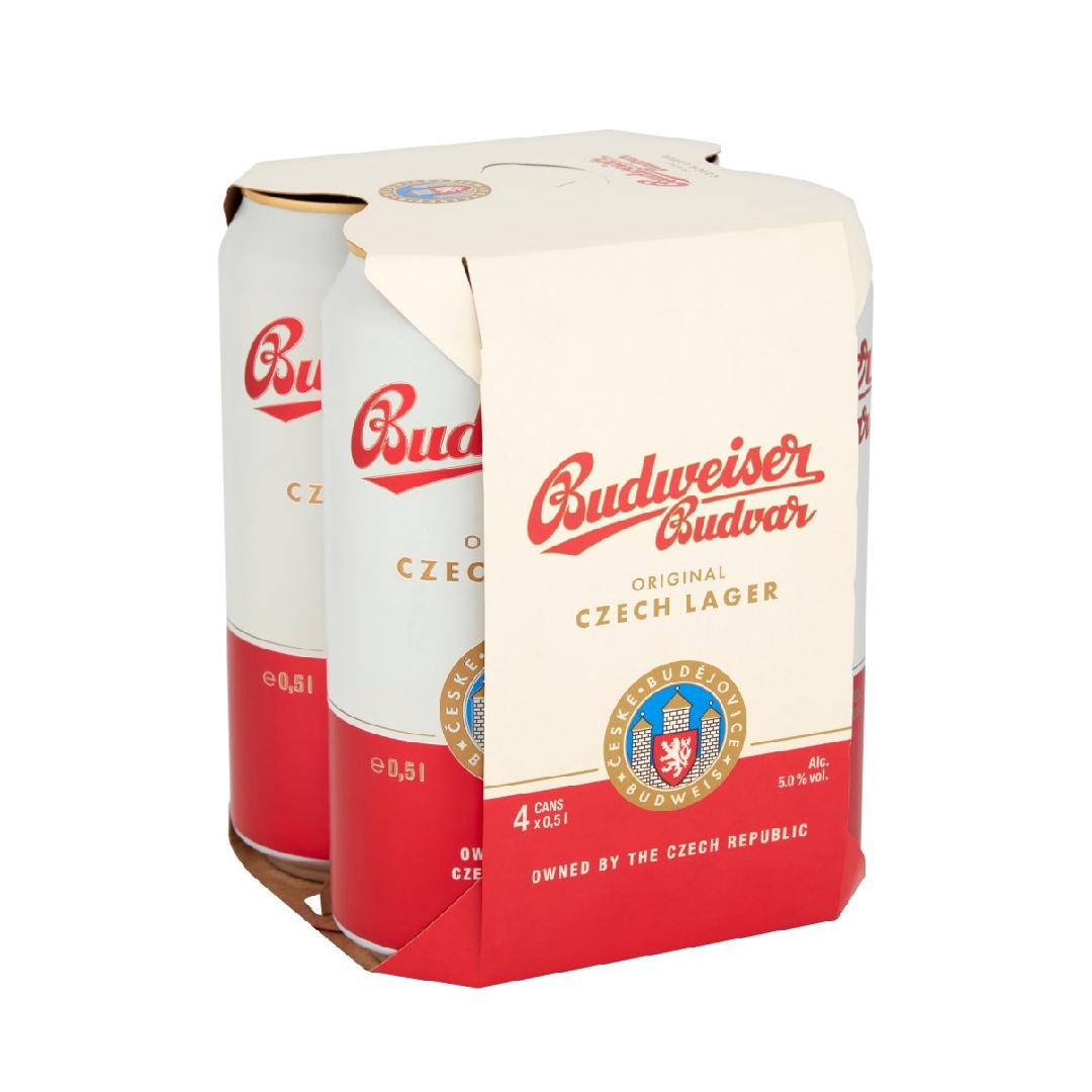 BUDWEISER BUDVAR CZECH LAGER