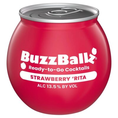 BuzzBallz 200ml Strawberry Rita Cocktails