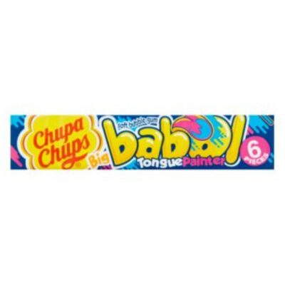 Chupa Chups Big Babol Blue Raspberry 28G