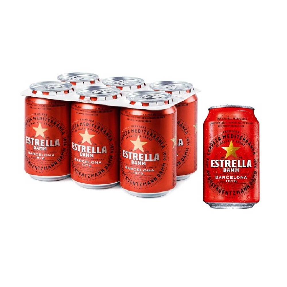 Estrella Damm 6X330ml