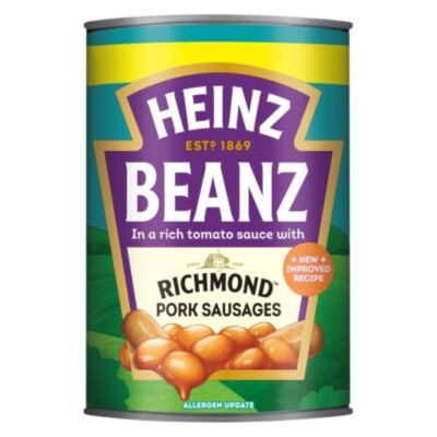 Heinz Beanz 415G Pork Sausages