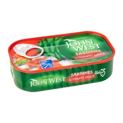 J West Sardines Tomato 120G