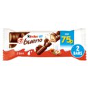 Kinder Bueno Milk Chocolate and Hazelnuts Duo Bar (2 x 43g) Lunch Box
