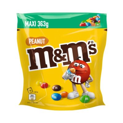 M&M'S PEANUT 363G MAXI BAG