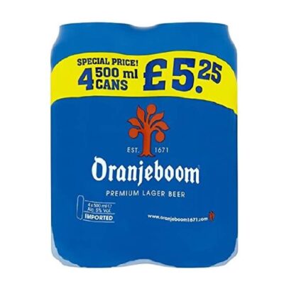ORANJEBOOM PREMIUM LAGER BEER 4 X 500ML
