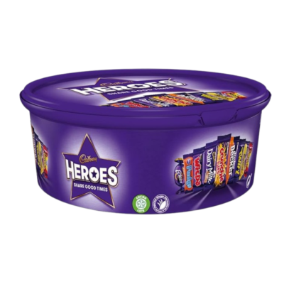 Cadbury 550 G Heroes Chocolate Tub