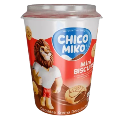Chico Miko 125g Mini Choc Crunchy Chocolate Cream Biscuits