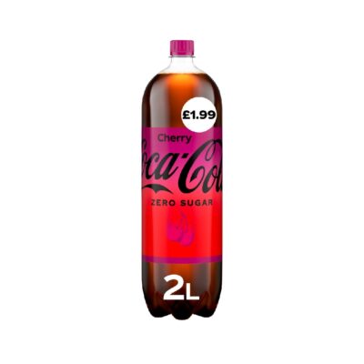 Coca Cola 2L Zero Sugar Cherry