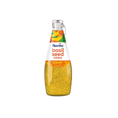 Flavita Basil Seed Drink 290Ml Tropical Flavour