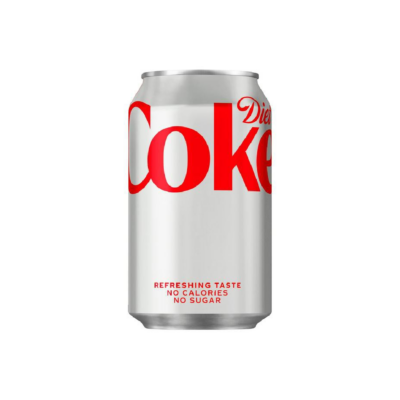 Diet Coke Can Slim 330Ml