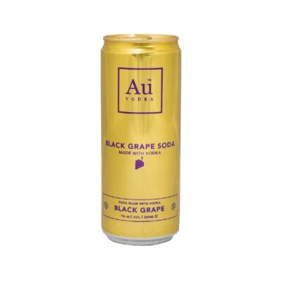 AU Vodka Black Grape 330ml