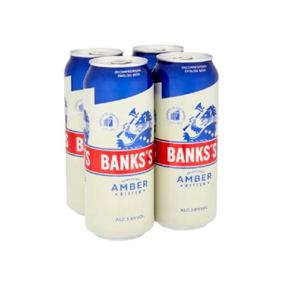 Banks Amber Ale 4 x 500ml