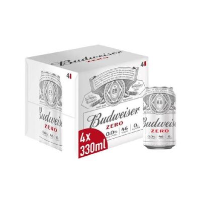 Budweiser Zero 4 x 330ml