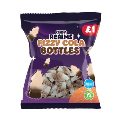 Candy Realms Fizzy Cola 160g
