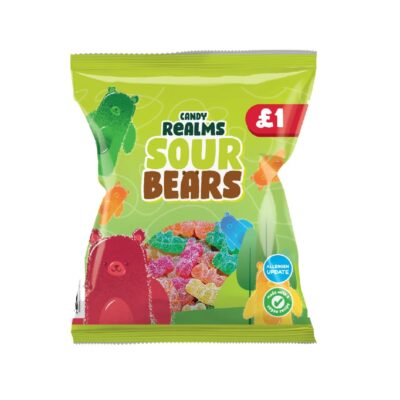 Candy Realms Sour Bears 160g