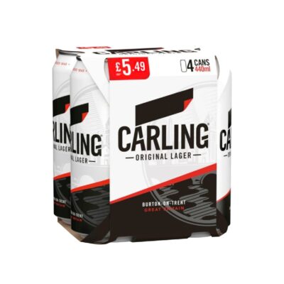 Carling 4 x 440ml PMP