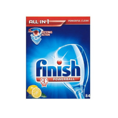 Finish Powerball Lemon 84 Tablets